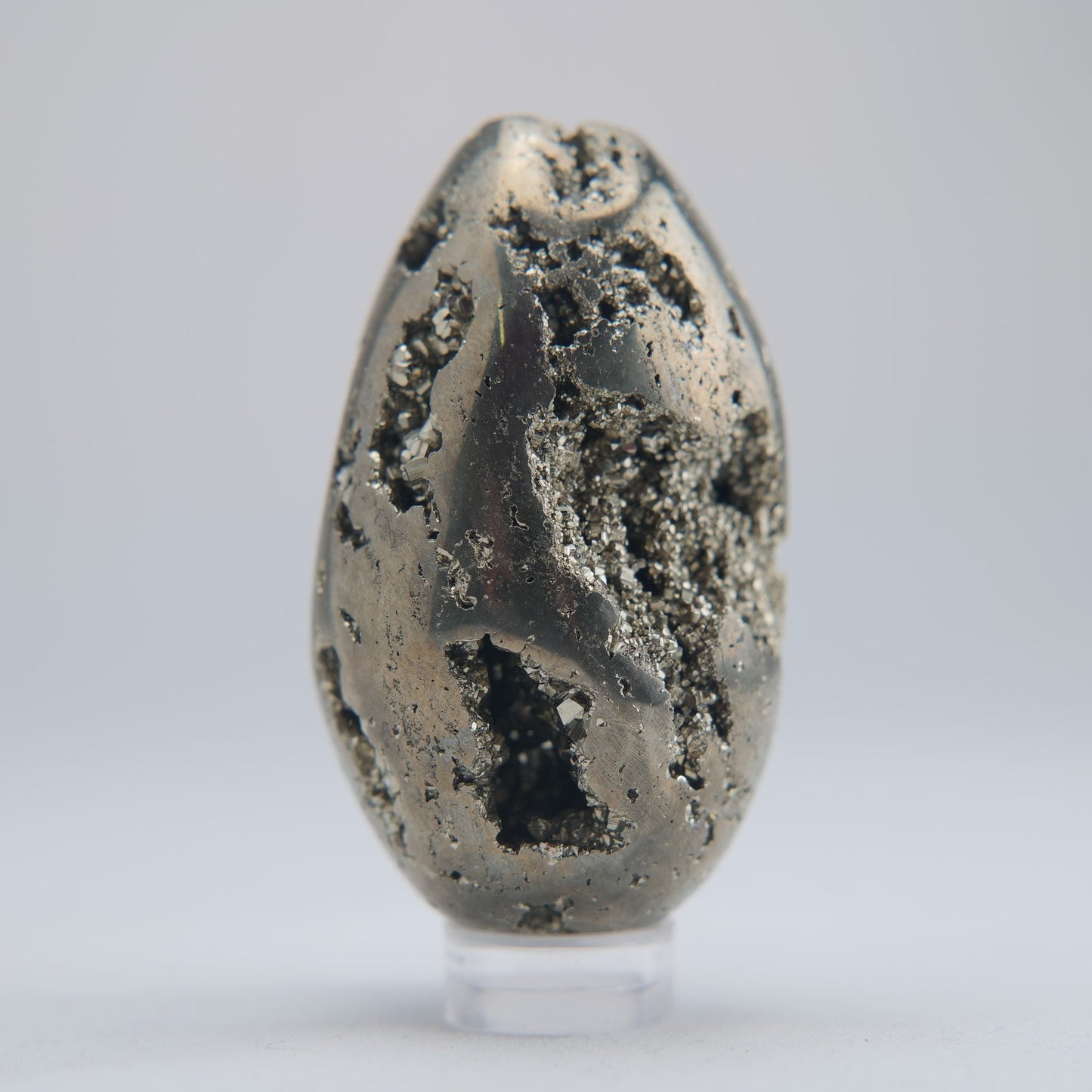 Pyrite Egg 140g 60mm - Luna Panther