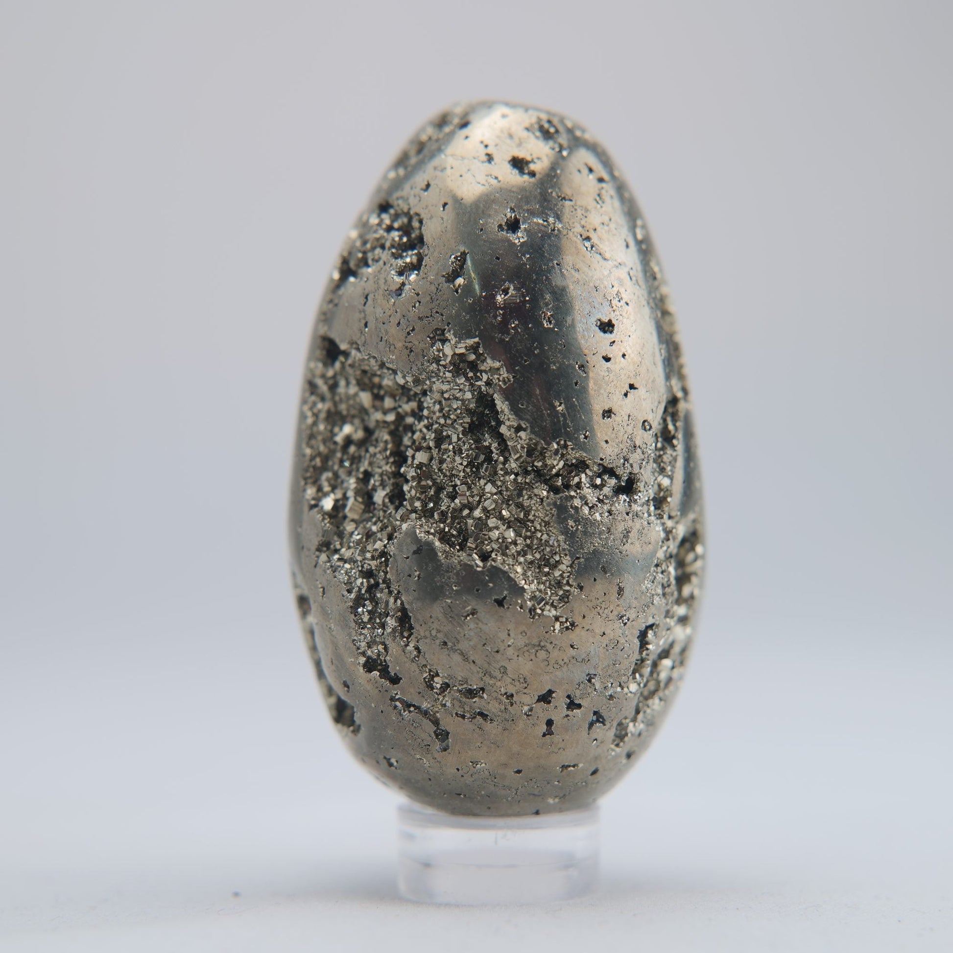 Pyrite Egg 140g 60mm - Luna Panther