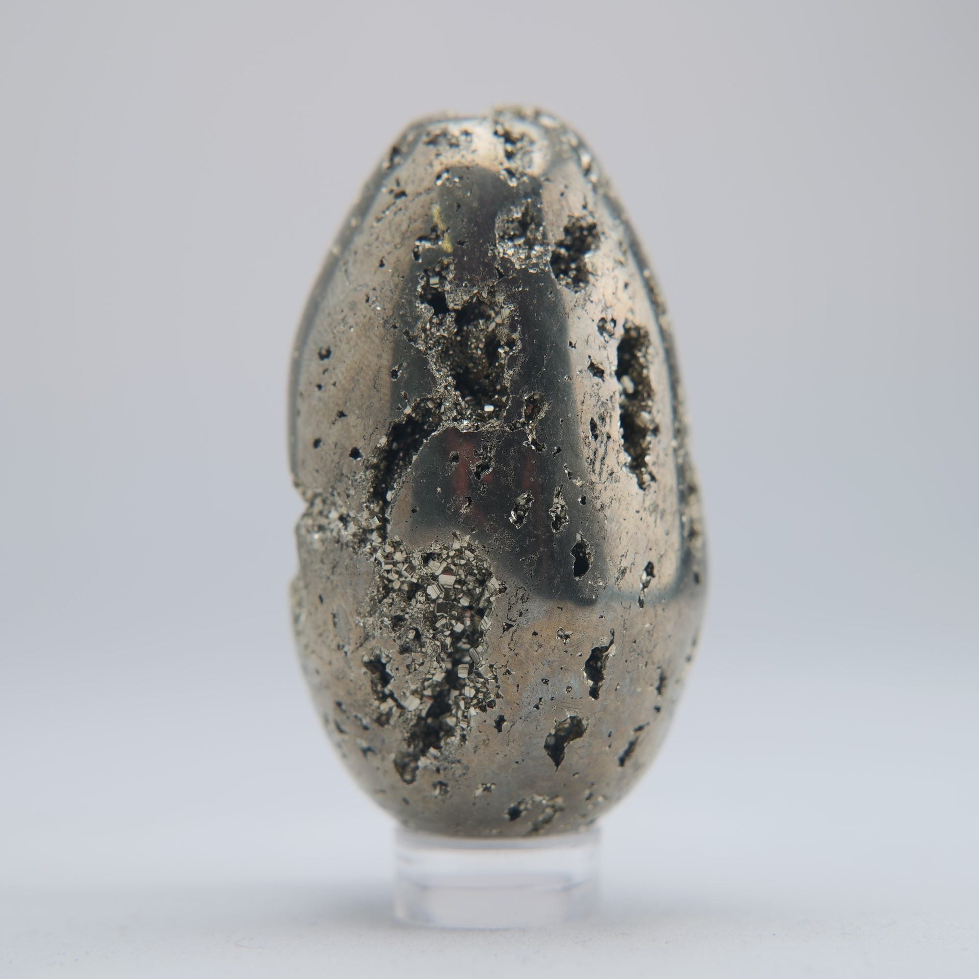Pyrite Egg 140g 60mm - Luna Panther