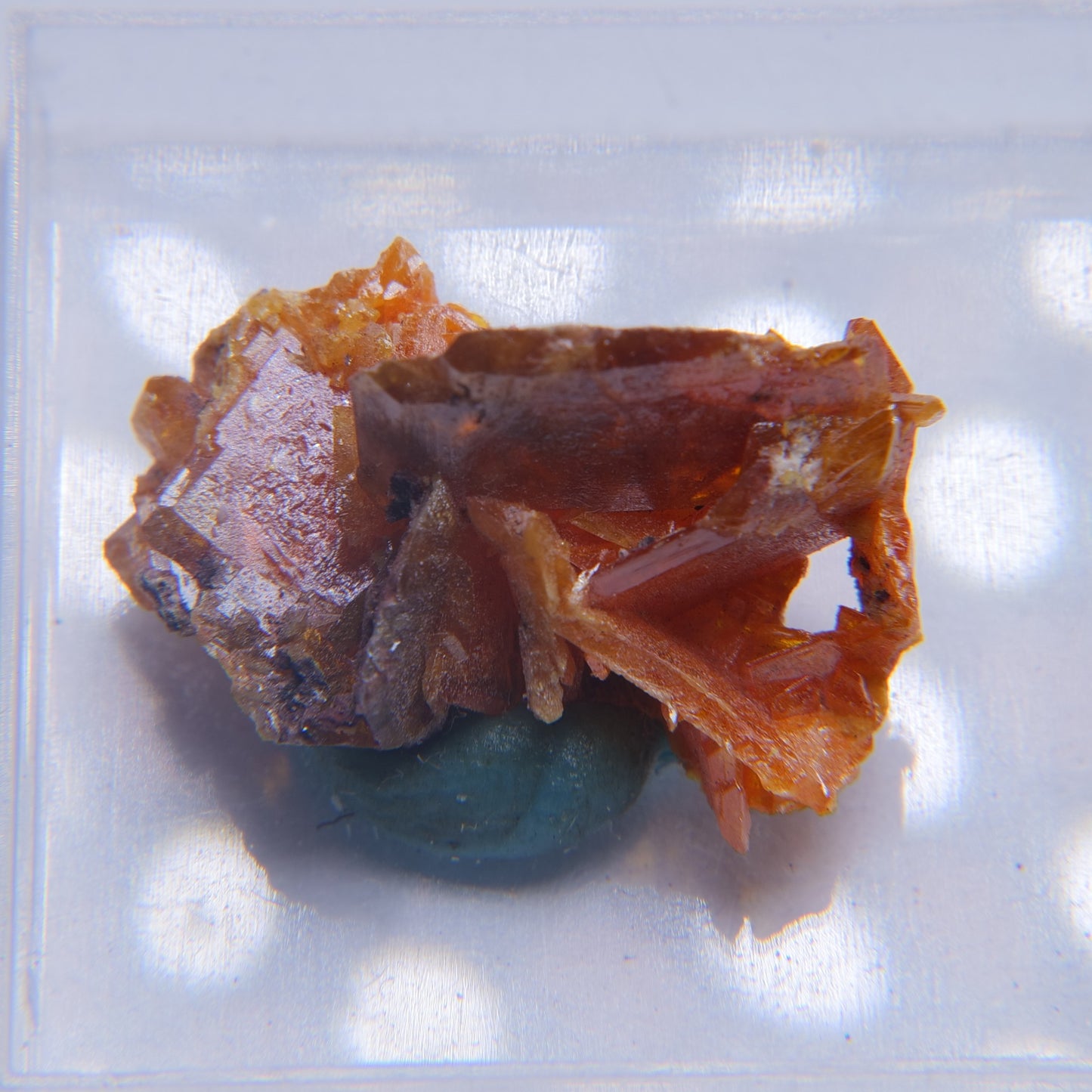 Orange Pyromorphite Mineral Specimen - 2.78g