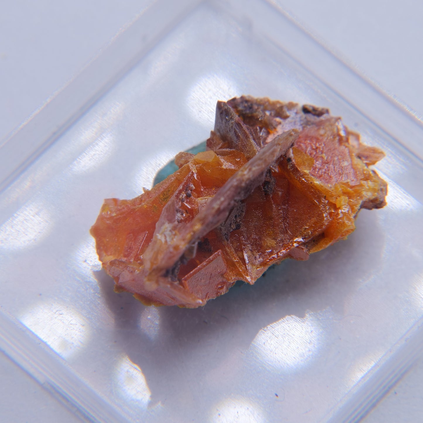 Orange Pyromorphite Mineral Specimen - 2.78g