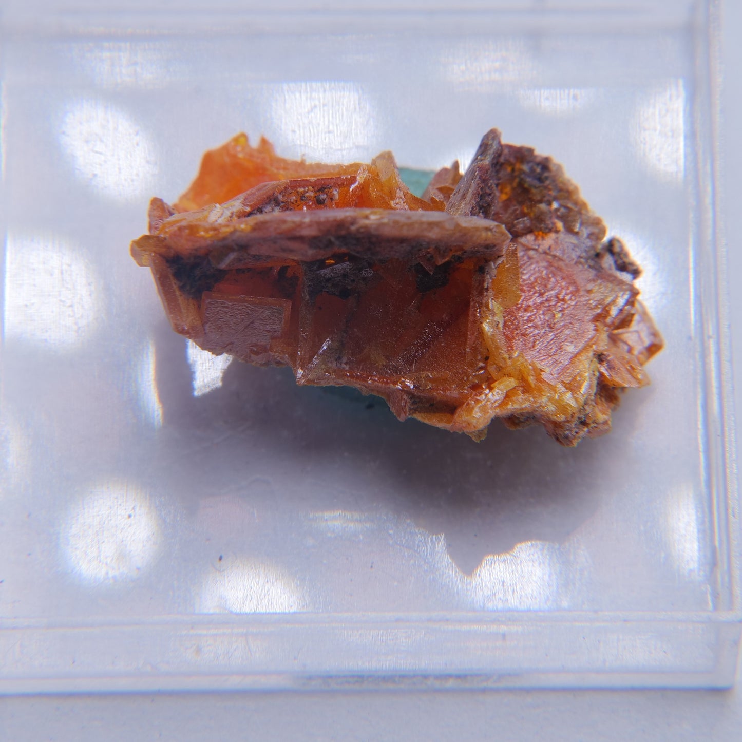 Orange Pyromorphite Mineral Specimen - 2.78g