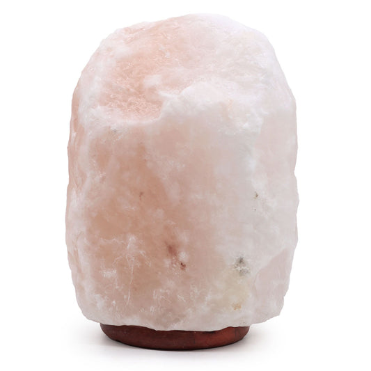 Polished Quality Huge Natural Salt Lamp - apx 24-25Kg featuring natural patterning and unique variations - Luna Panther