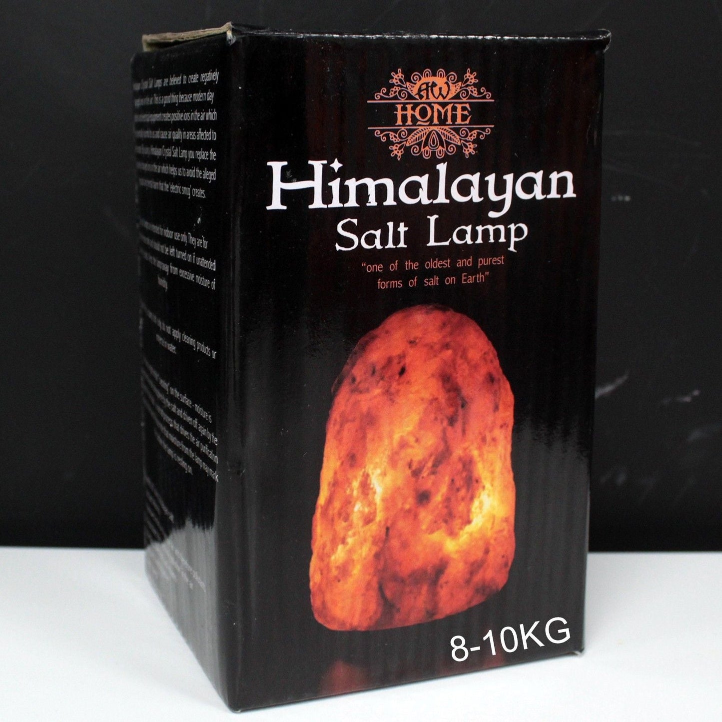 Polished Quality Natural Salt Lamp Base Apx 8 10Kg featuring natural patterning and unique variations - Luna Panther