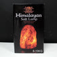 Polished Quality Natural Salt Lamp Base Apx 8 10Kg featuring natural patterning and unique variations - Luna Panther