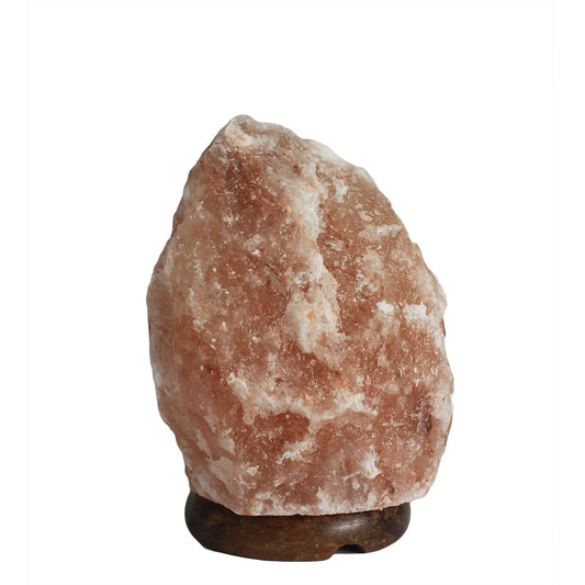 Polished Quality Salt Lamp - apx 1.5 - 2kg featuring natural patterning and unique variations - Luna Panther