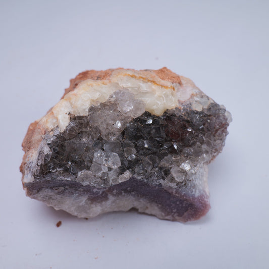 Quartz Crystal Cluster with Purple Zoning - 188g - Luna Panther alternate view