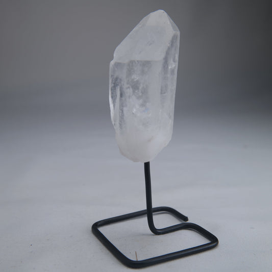 Quartz Crystal Point on Stand 89g - Luna Panther alternate view