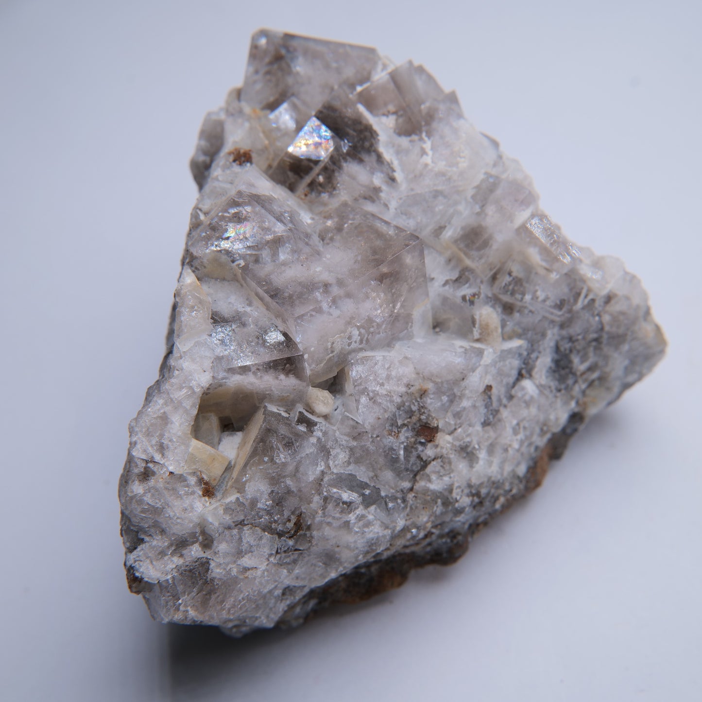Quartz geode specimen from Dulcote Quarry, Somerset, 594g