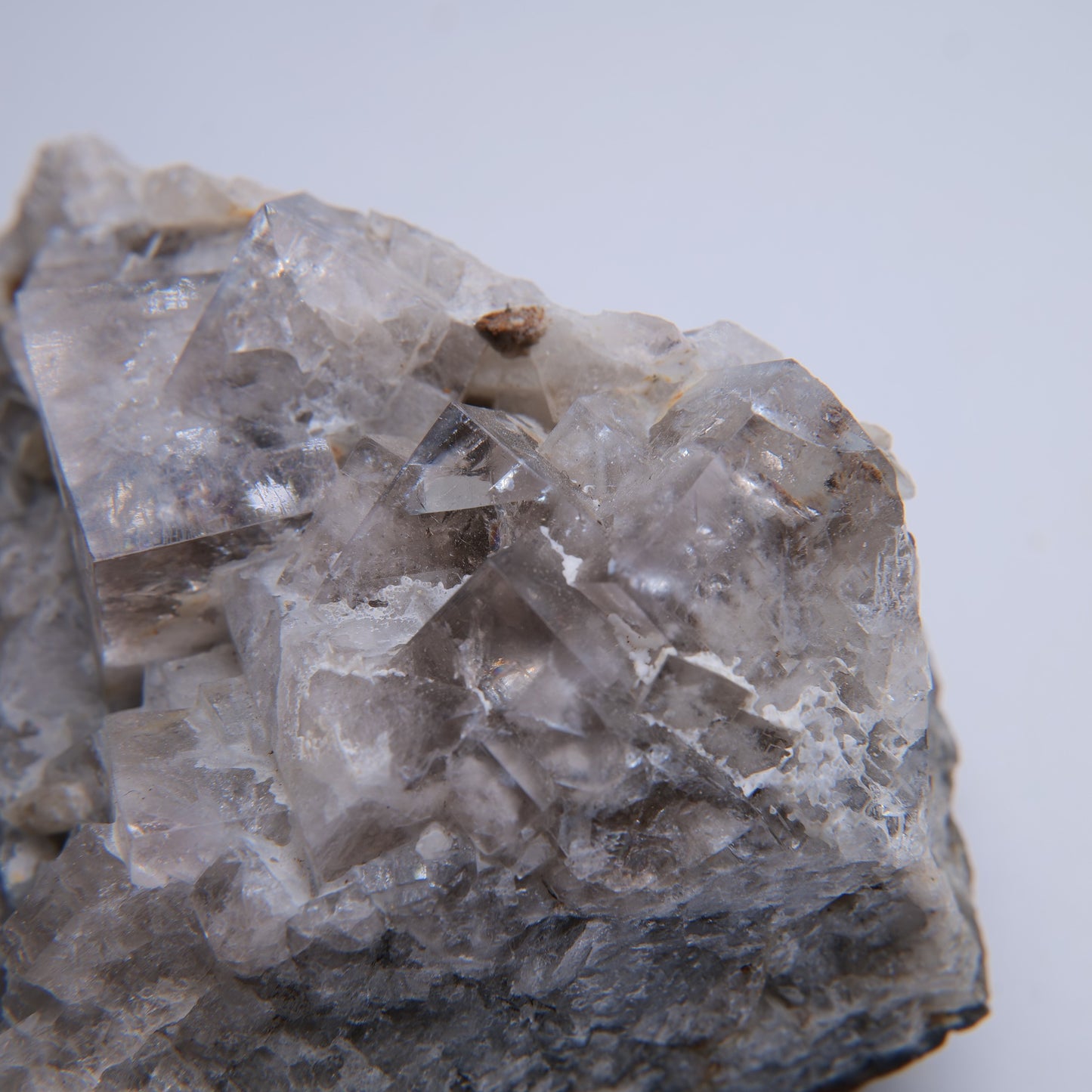 Quartz geode specimen from Dulcote Quarry, Somerset, 594g