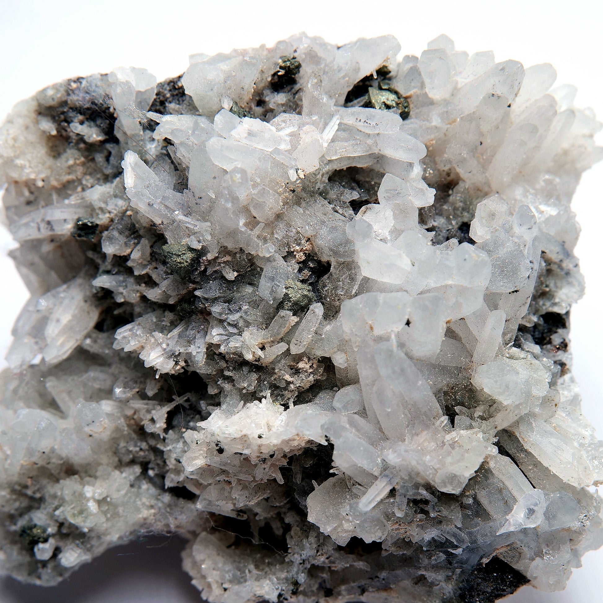 Quartz with Pyrite - 284g - Luna Panther
