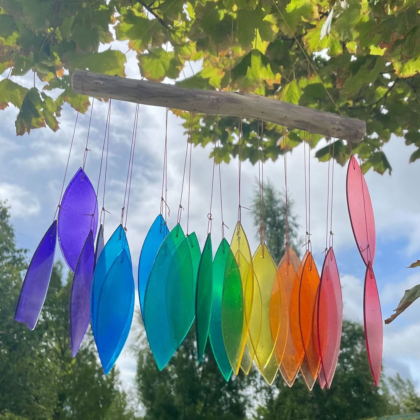 Rainbow Glass Chime - Assorted - Luna Panther