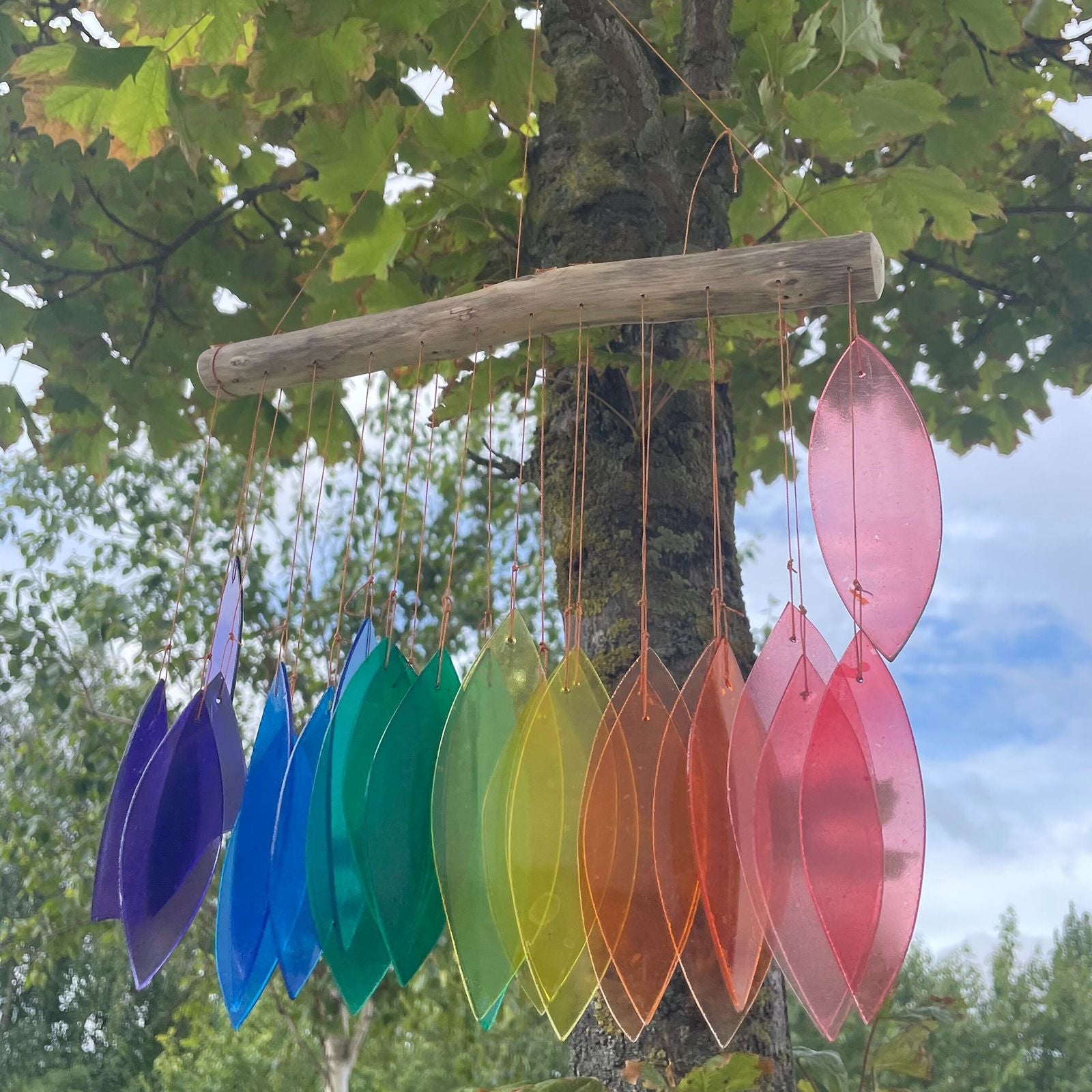 Rainbow Glass Chime - Assorted - Luna Panther