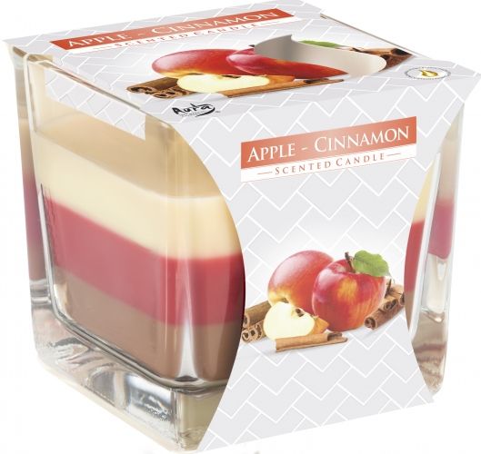Rainbow Jar Candle - Apple and Cinnamon - Luna Panther