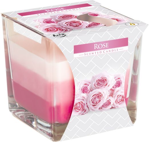 Rainbow Jar Candle - Rose - Luna Panther