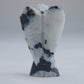 Rainbow Moonstone Angel Carving 32g 50mm - Luna Panther