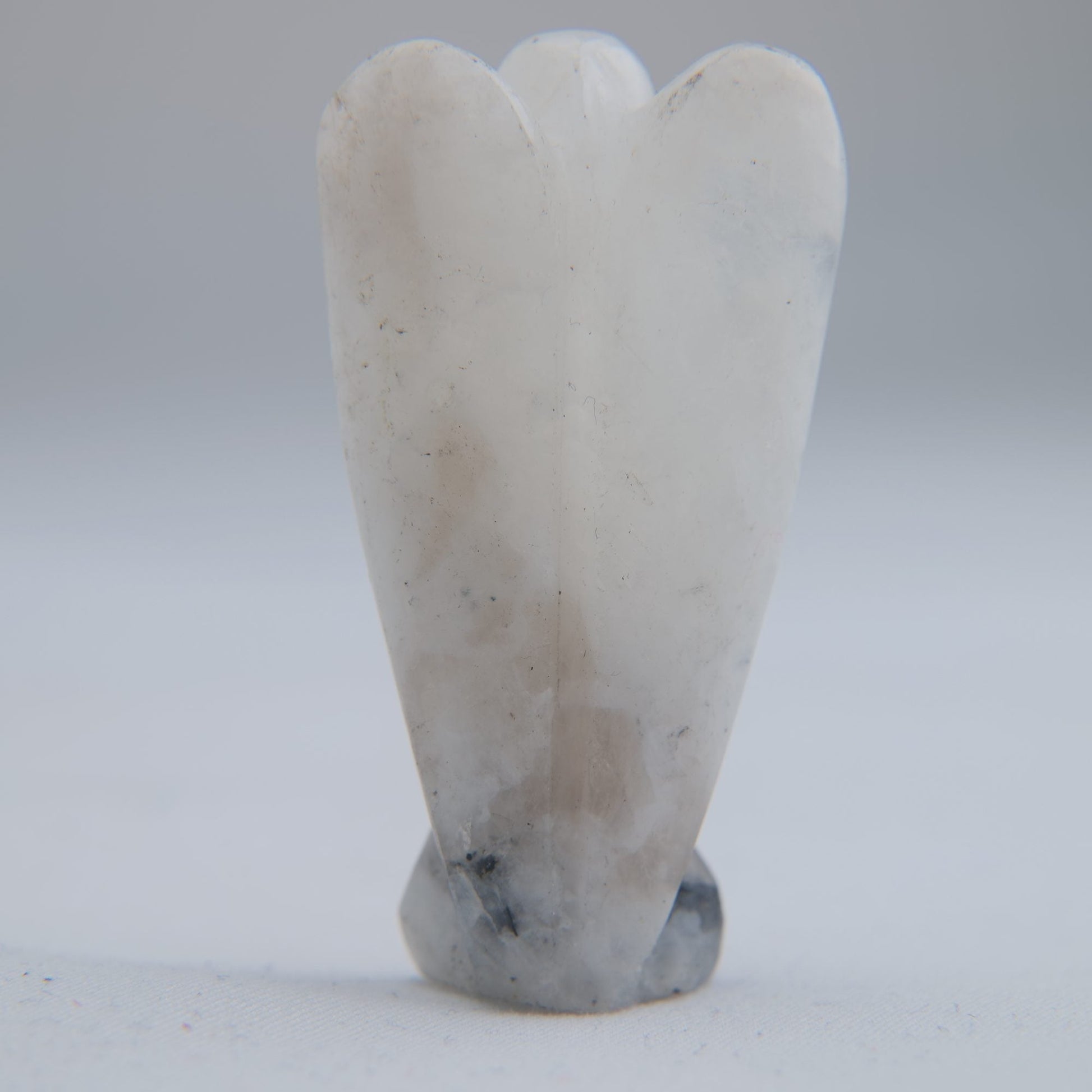 Rainbow Moonstone Crystal Angel 18g 50mm - Luna Panther