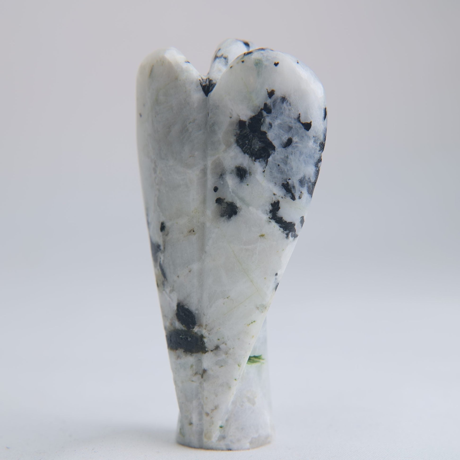 Rainbow Moonstone Crystal Angel 76g 84mm - Luna Panther