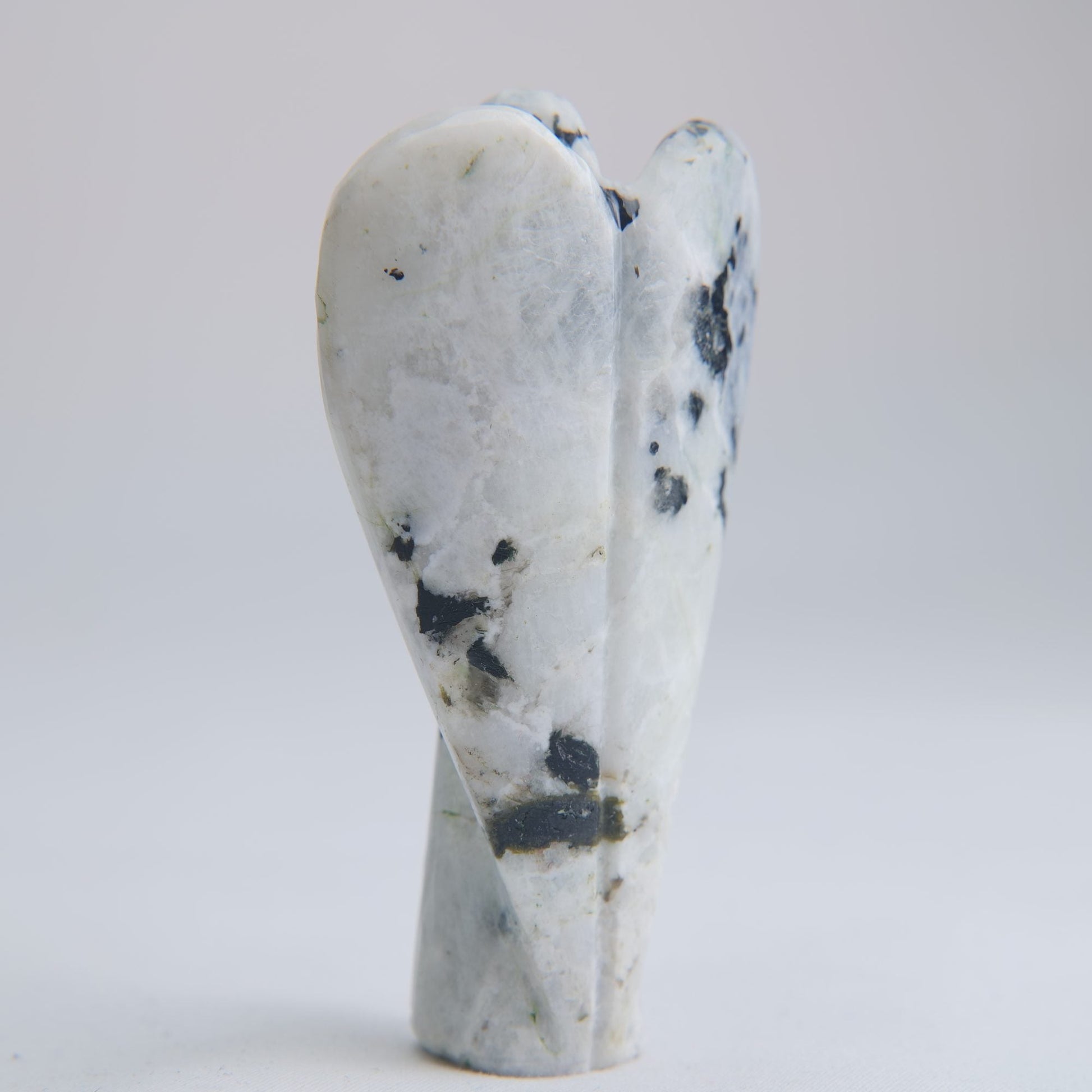 Rainbow Moonstone Crystal Angel 76g 84mm - Luna Panther