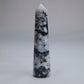 Rainbow Moonstone Obelisk 47g 80mm - Luna Panther