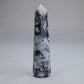 Rainbow Moonstone Obelisk 47g 80mm - Luna Panther