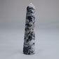 Rainbow Moonstone Obelisk 47g 80mm - Luna Panther