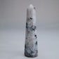 Rainbow Moonstone Obelisk 55g 80mm - Luna Panther
