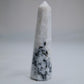 Rainbow Moonstone Obelisk 65g 85mm - Luna Panther