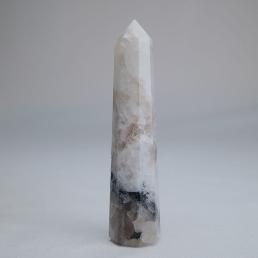 Rainbow Moonstone Obelisk 71g 100mm - Luna Panther alternate view
