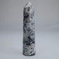 Rainbow Moonstone Obelisk 73g 95mm - Luna Panther
