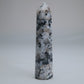 Rainbow Moonstone Obelisk 73g 95mm - Luna Panther