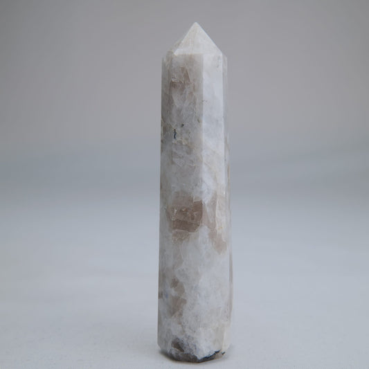Rainbow Moonstone Obelisk 75g 95mm - Luna Panther alternate view