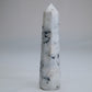 Rainbow Moonstone Obelisk 87g 100mm - Luna Panther