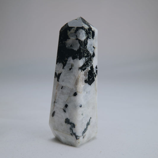 Rainbow Moonstone Tower 100g 80mm - Luna Panther alternate view