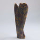 Rainforest Jasper Angel Carving 38g 80mm - Luna Panther