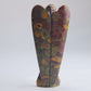 Rainforest Jasper Angel Carving 39g 80mm - Luna Panther