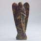 Rainforest Jasper Angel Carving 39g 80mm - Luna Panther