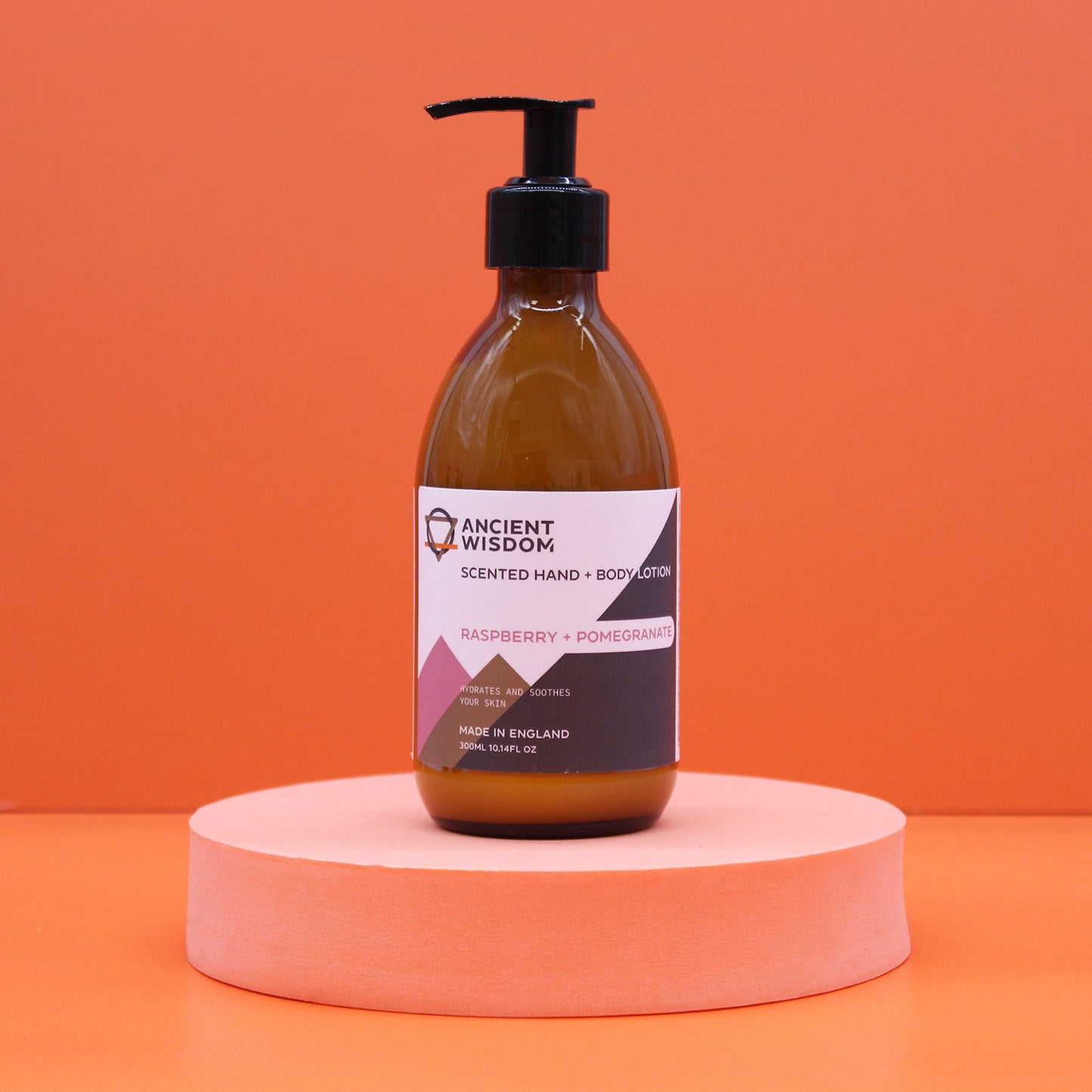 Raspberry & Pomegranate Lotion 300 ml — skin care, image 2 of 2.