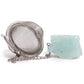 Raw Crystal Gemstone Tea Strainer - Aquamarine - Luna Panther