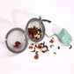 Raw Crystal Gemstone Tea Strainer - Rainbow Moonstone - Luna Panther