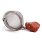 Raw Crystal Gemstone Tea Strainer - Red Jasper - Luna Panther