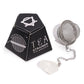 Raw Crystal Gemstone Tea Strainer - Rock Quartz - Luna Panther