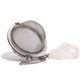 Raw Crystal Gemstone Tea Strainer - Rock Quartz - Luna Panther
