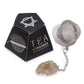 Raw Crystal Gemstone Tea Strainer - Smoky Quartz - Luna Panther