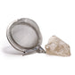 Raw Crystal Gemstone Tea Strainer - Smoky Quartz - Luna Panther