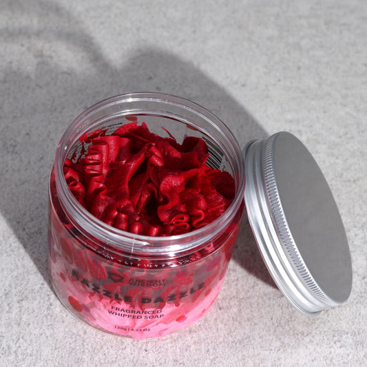 Razzle Dazzle Whipped Soap 120 g — bath & body, image 2 of 3. alternate view