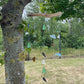 Recycled Glass Wind Chime - Simple Hanging Five Strings - Multi - Luna Panther