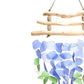 Recycled Glass Wind Chime - Three Stick - Blue & Green - Luna Panther