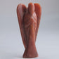 Red Aventurine Angel Carving 48g 80mm - Luna Panther