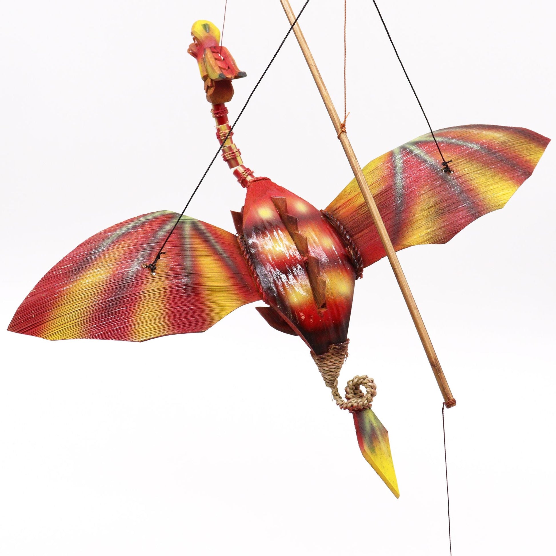 Red Coconut Dragon Mobile 37cm - Luna Panther